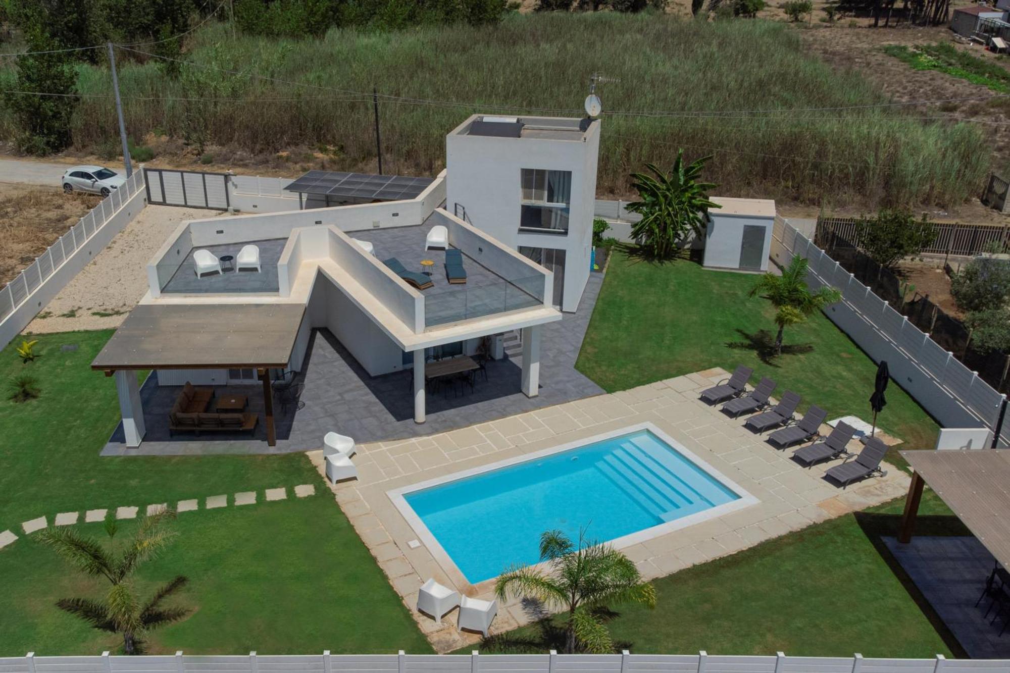 Villa La Perla Bianca Porto Palo Esterno foto